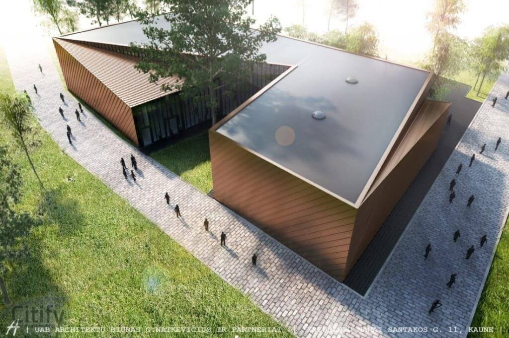 Lietuvos krepšinio namai (Santakos g. 11) - Museum - visualization