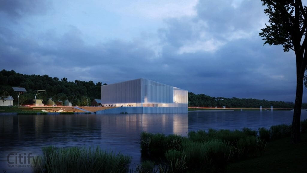 M. K. Čiurliono koncertų centras (H. ir O. Minkovskių g. 31) - Concert hall - visualization