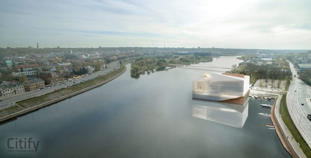 M. K. Čiurliono koncertų centras (H. ir O. Minkovskių g. 31) - Concert hall - visualization