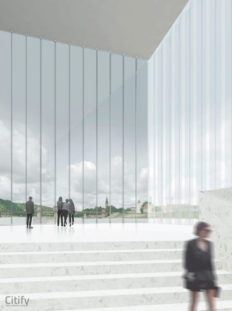 M. K. Čiurliono koncertų centras (H. ir O. Minkovskių g. 31) - Concert hall - visualization