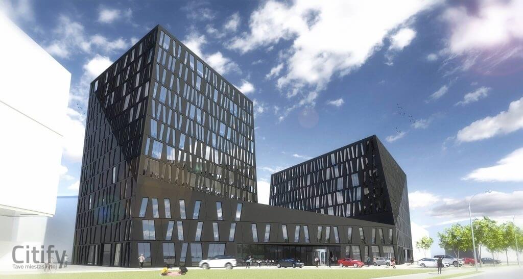 Magnum (Karaliaus Mindaugo pr. 38) - Büroohoone - visuaalne