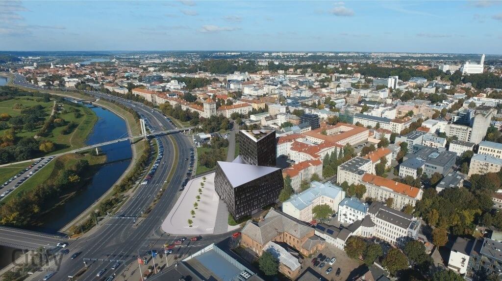 Magnum (Karaliaus Mindaugo pr. 38) - Büroohoone - visuaalne