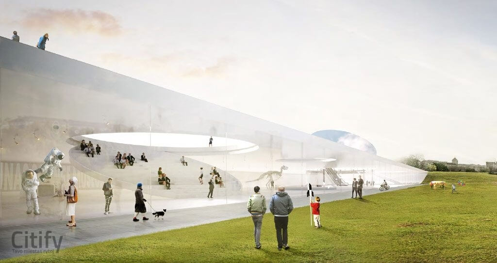 Mokslo sala (Karaliaus Mindaugo pr. 50) - Museum - visualization