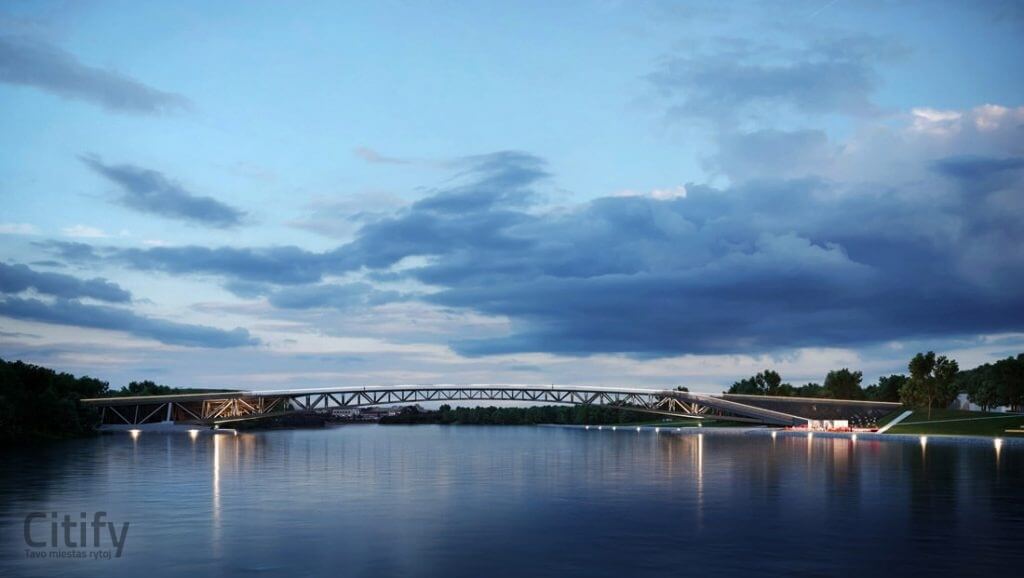 Nemuno salos tiltas (1) (Nemuno salos parkas) - Bridge - visualization