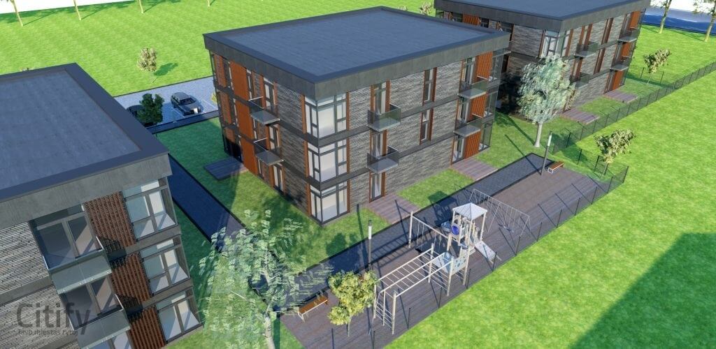 Neries slėnis (Panerių g. 244) - Multi apartment - visualization