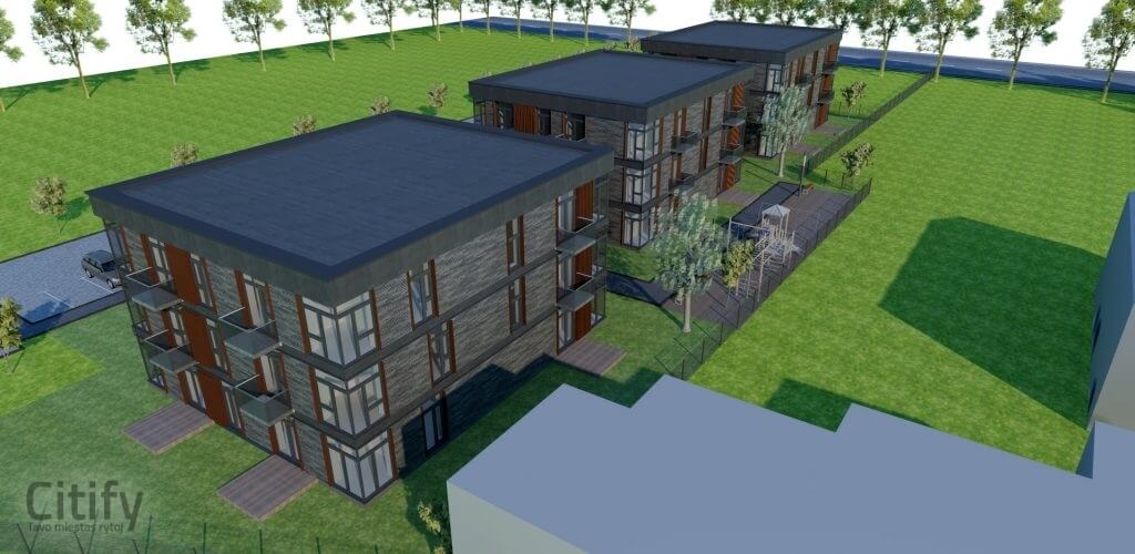 Neries slėnis (Panerių g. 244) - Multi apartment - visualization