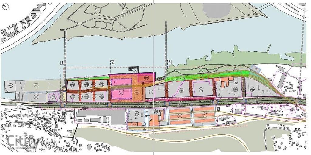 Newman (H. ir O. Minkovskių g.) - Office center - visualization