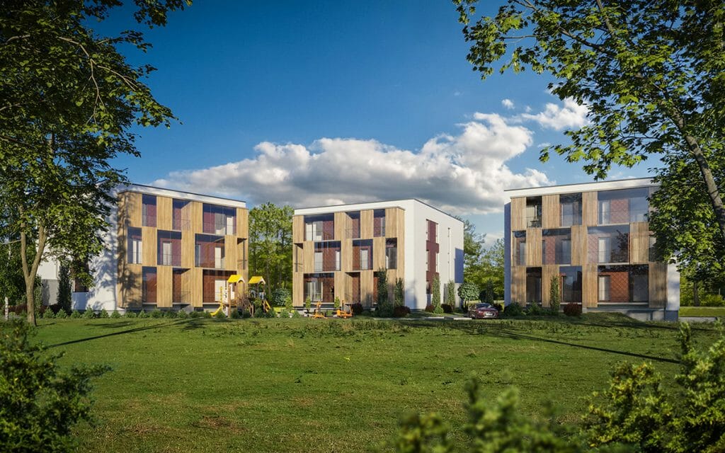 Panoramos trio (Amerikos Lietuvių g. 21) - Multi apartment - visualization