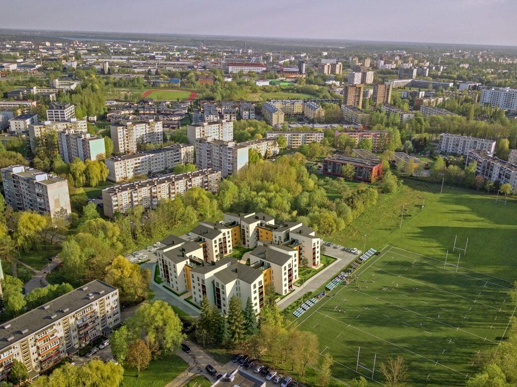 Paparčio žiedas 2 etapas (Partizanų g. 192B) - Multi apartment - visualization