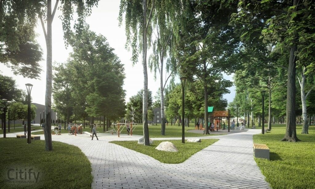 Parko apartamentai (Šeštokų g. 45) - Multi apartment - visualization