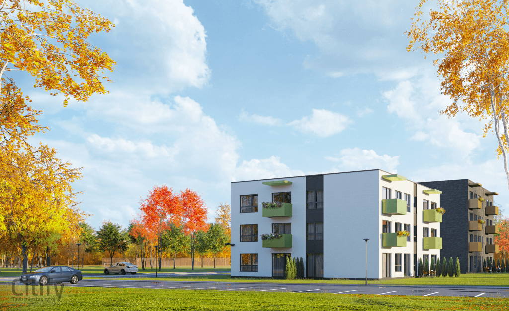 Parko apartamentai (Šeštokų g. 45) - Multi apartment - visualization