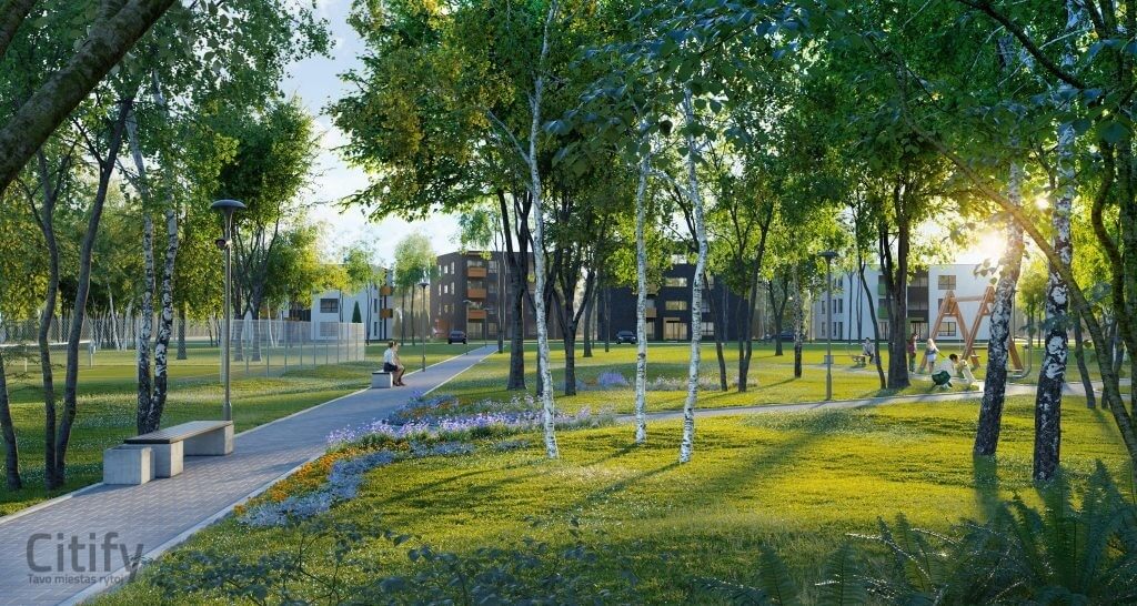 Parko apartamentai (Šeštokų g. 45) - Multi apartment - visualization