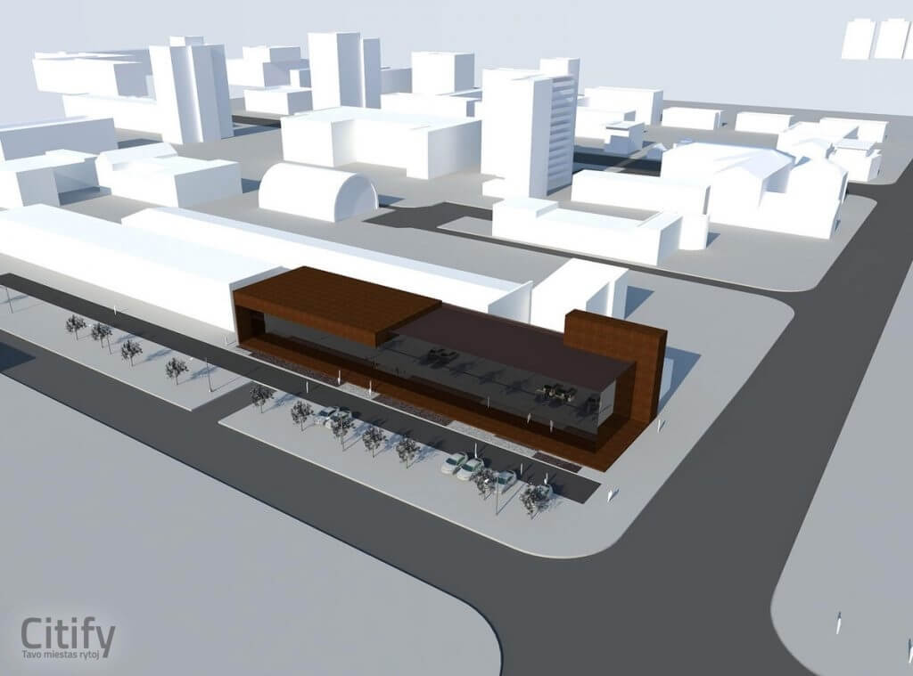 Partizanų 15A (Partizanų g. 15A) - Non-food store - visualization
