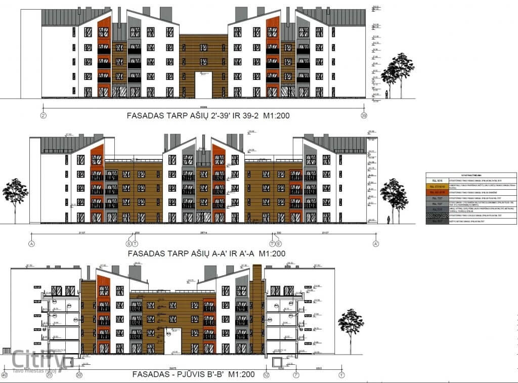 Paparčio žiedas 2 etapas (Partizanų g. 192B) - Multi apartment - visualization