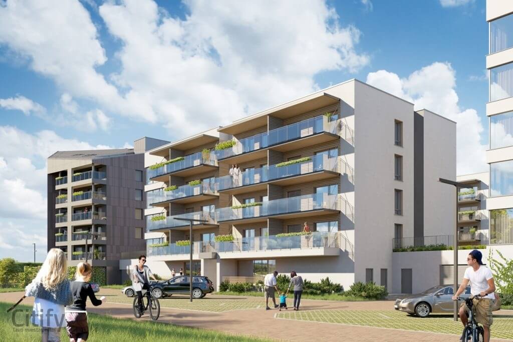 Piliamiestis 4 etapas (Brastos g. 24E, 24D) - Multi apartment - visualization