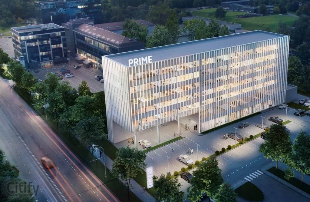 Prime Office (Savanorių pr. 367) - Office center - visualization