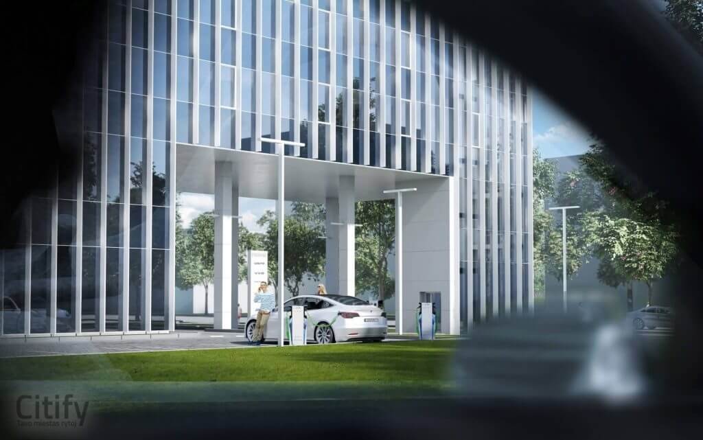 Prime Office (Savanorių pr. 367) - Office center - visualization