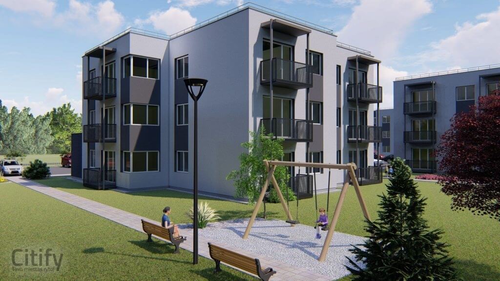 Kiara - saulėti namai (Svirbygalos g. 37) - Multi apartment - visualization