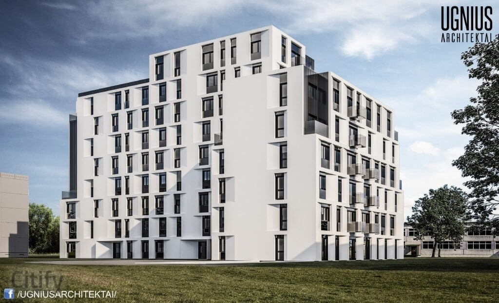 Batumis ( V. Krėvės pr. 20B) - Multi apartment - visualization