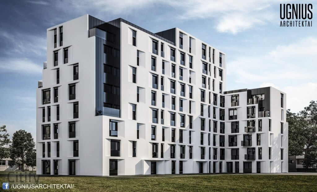 Batumis ( V. Krėvės pr. 20B) - Multi apartment - visualization