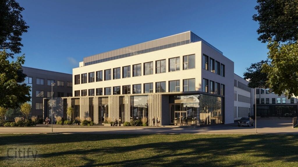 Verslo parkas "Aušra" (Vytauto pr. 23) - Office center - visualization