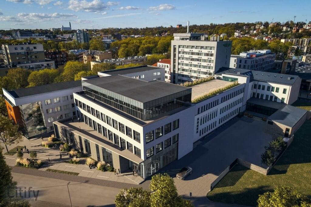 Verslo parkas "Aušra" (Vytauto pr. 23) - Office center - visualization