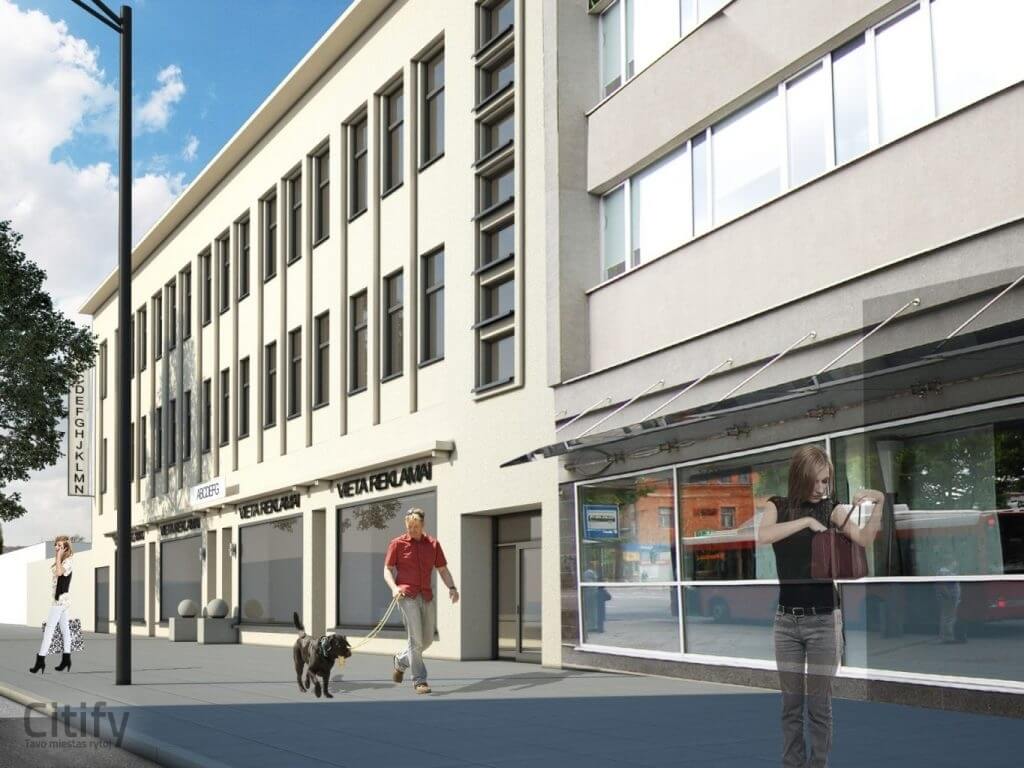 Verslo parkas "Aušra" (Vytauto pr. 23) - Office center - visualization