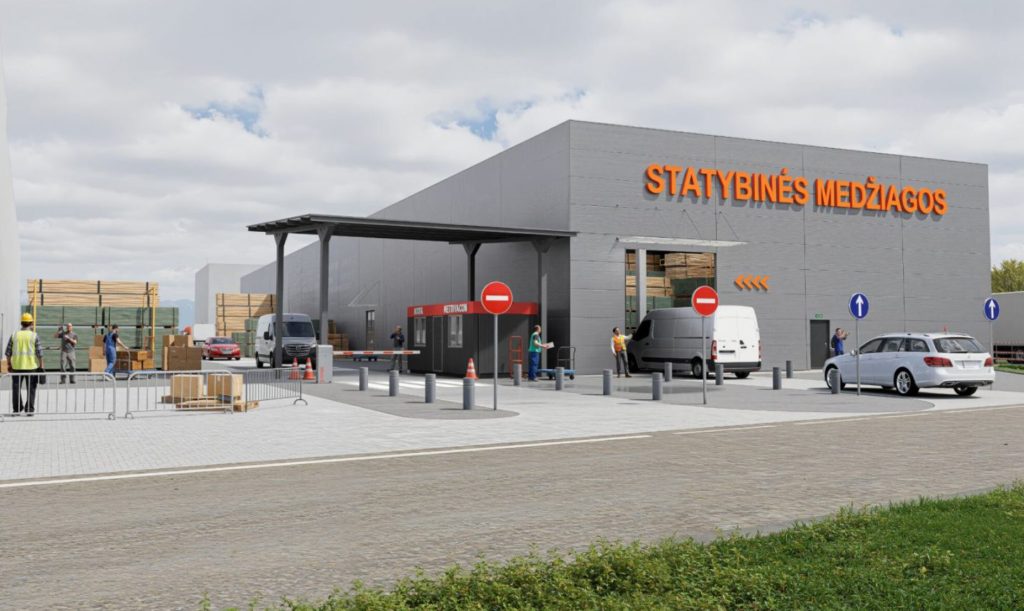 Julijanavos g. 1E (Julijanavos g. 1E) - Prekybos centras, Sandėlys / Platinimo centras - vizualizacija