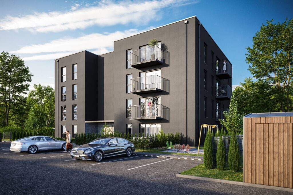 Aukštieji Šančiai (Medvėgalio g. 4) - Multi apartment - visualization