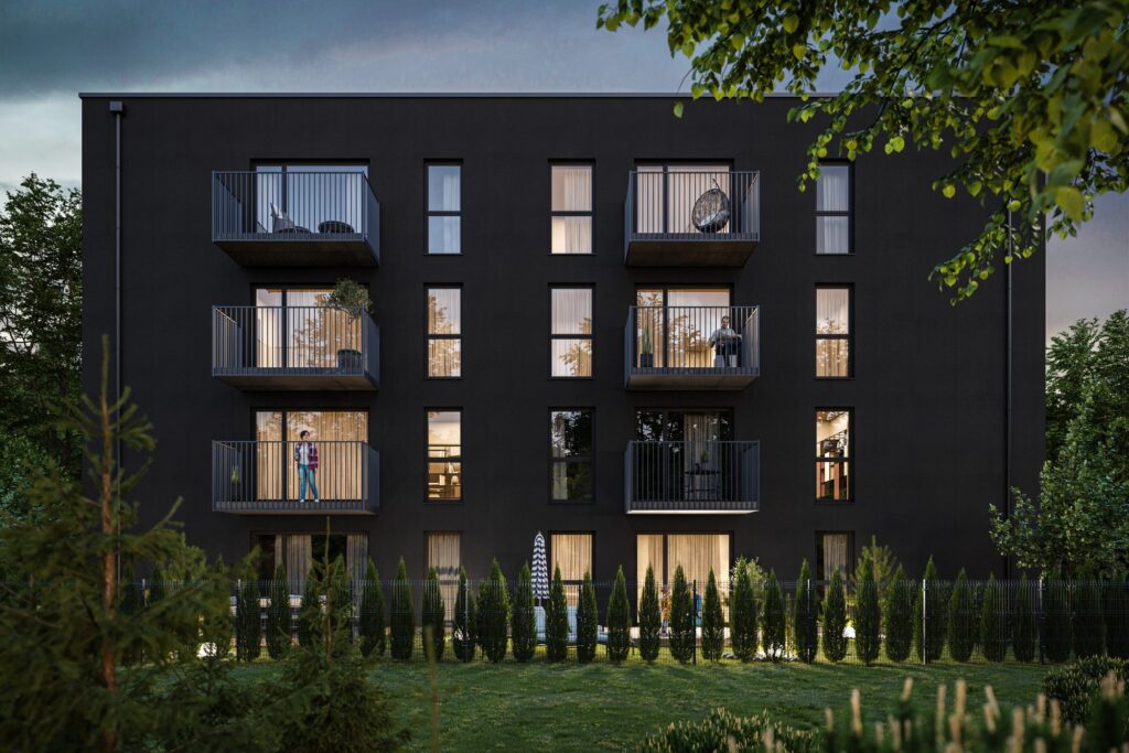 Aukštieji Šančiai (Medvėgalio g. 4) - Multi apartment - visualization