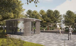 Perkūnkiemio skveras "Perkūno oželis" (Perkūnkiemio g. 22) - Square