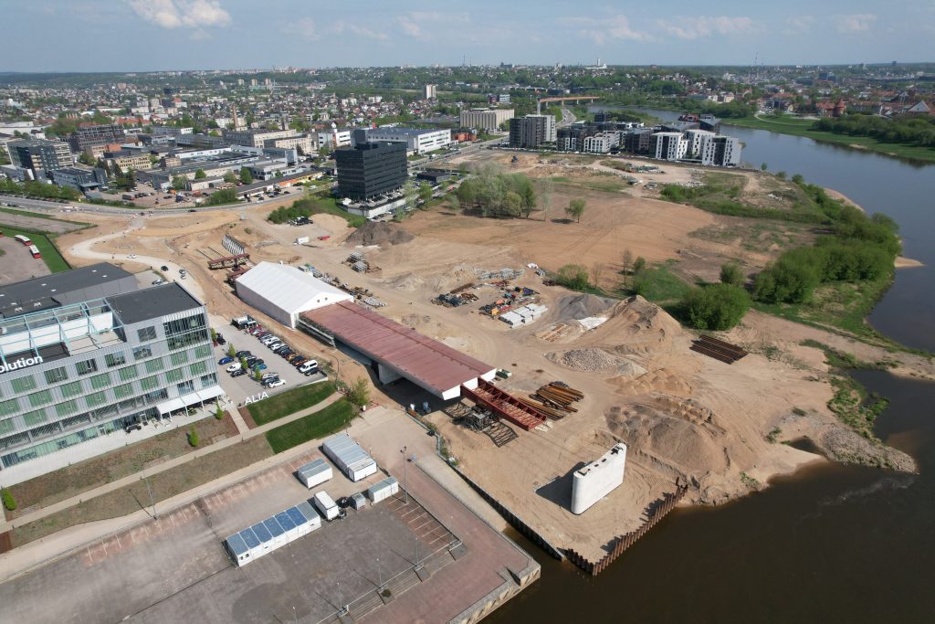 Kėdainių tiltas (Užnemunės g.) - Bridge - construction photos