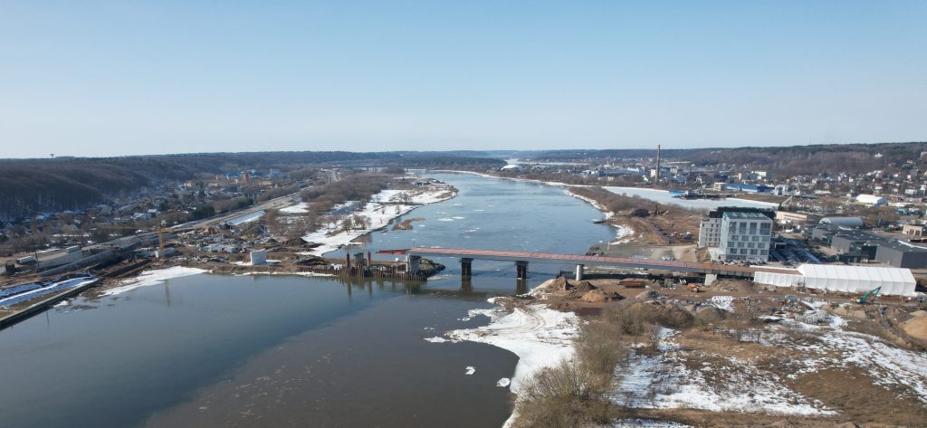 Kėdainių tiltas (Užnemunės g.) - Tilts - būvdarbu attēli