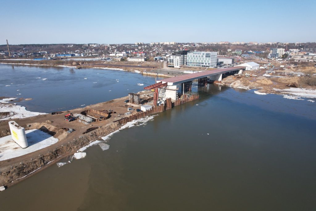 Kėdainių tiltas (Užnemunės g.) - Tilts - būvdarbu attēli