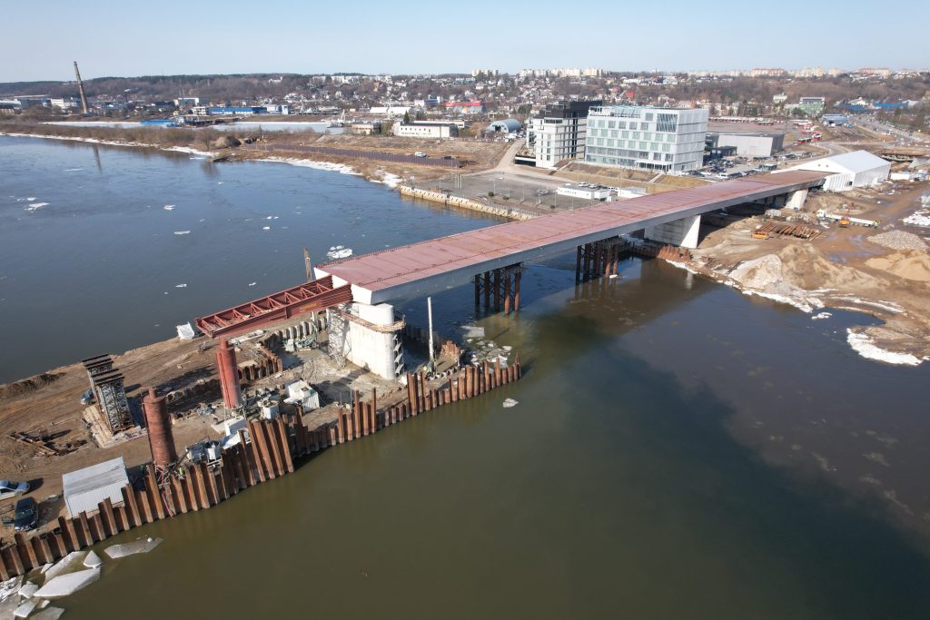 Kėdainių tiltas (Užnemunės g.) - Tilts - būvdarbu attēli