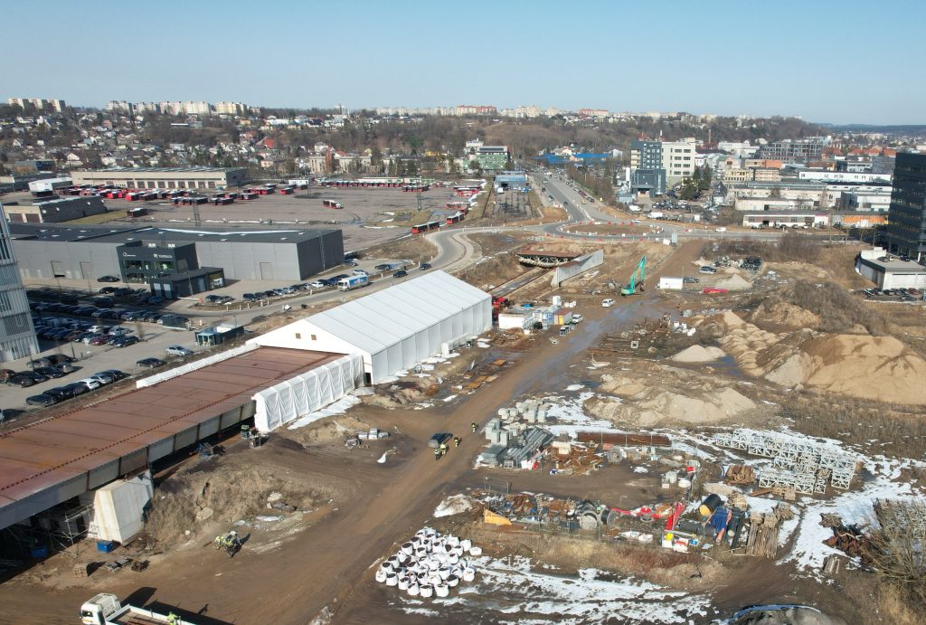 Kėdainių tiltas (Užnemunės g.) - Tilts - būvdarbu attēli