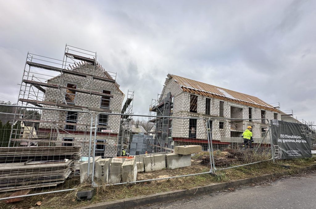 MO Manufaktūra (Moliakalnio g. 42) - Korterelamu - ehituse fotod