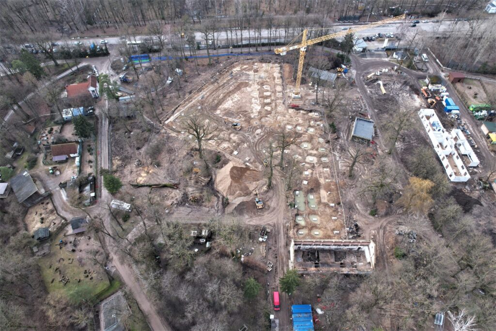 Zoologijos sodas (Radvilėnų pl. 21) - Park - construction photos