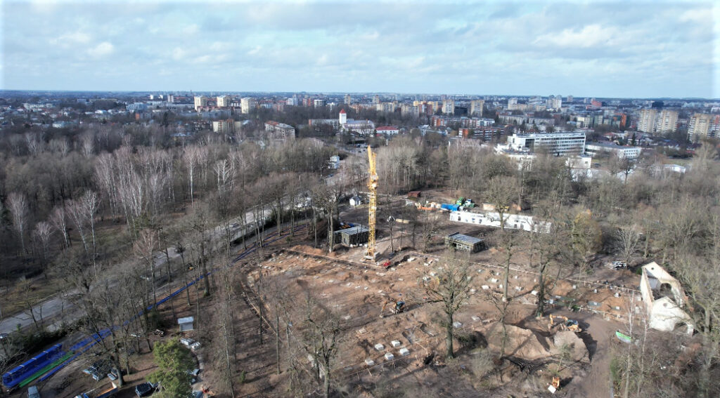 Zoologijos sodas (Radvilėnų pl. 21) - Park - construction photos