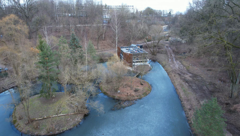 Zoologijos sodas (Radvilėnų pl. 21) - Park - construction photos