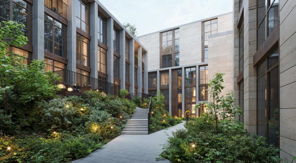 Neries pakopa (T. Kosciuškos g. 32) - Daugiabutis - vizualizacija