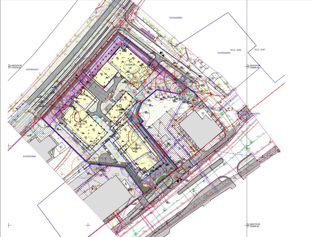 Neries pakopa (T. Kosciuškos g. 32) - Daugiabutis - vizualizacija