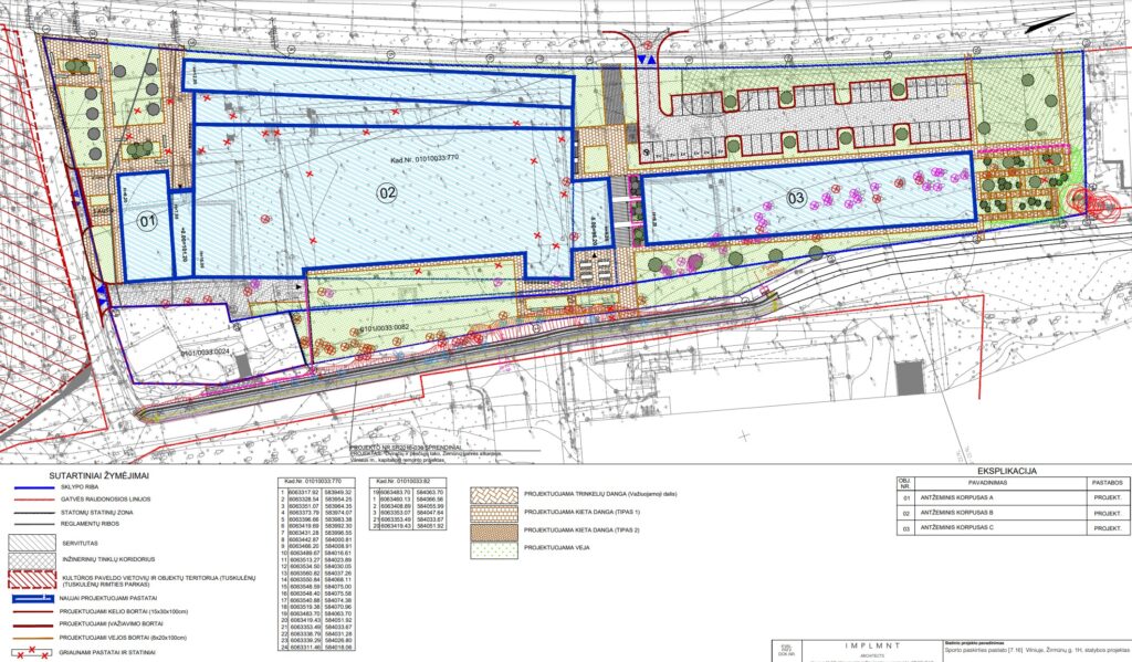 Žirmūnų lengvosios atletikos maniežas (Žirmūnų g. 1H) - Sports arena - visualization