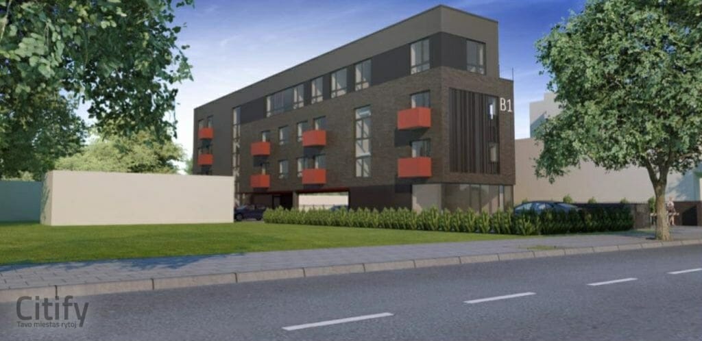 A. Baranausko g. 1 (A. Baranausko g. 1) - Multi apartment - visualization