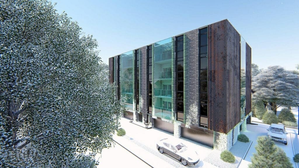 Kunigaikščio Algirdo namai (Algirdo g. 16) - Multi apartment - visualization