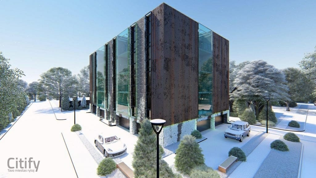 Kunigaikščio Algirdo namai (Algirdo g. 16) - Multi apartment - visualization