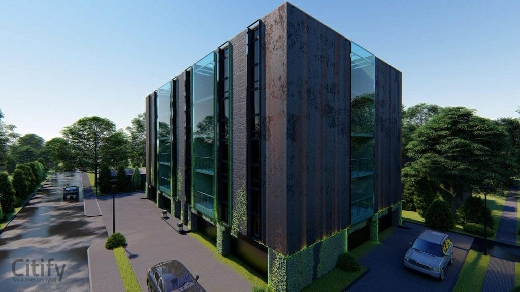 Kunigaikščio Algirdo namai (Algirdo g. 16) - Multi apartment - visualization