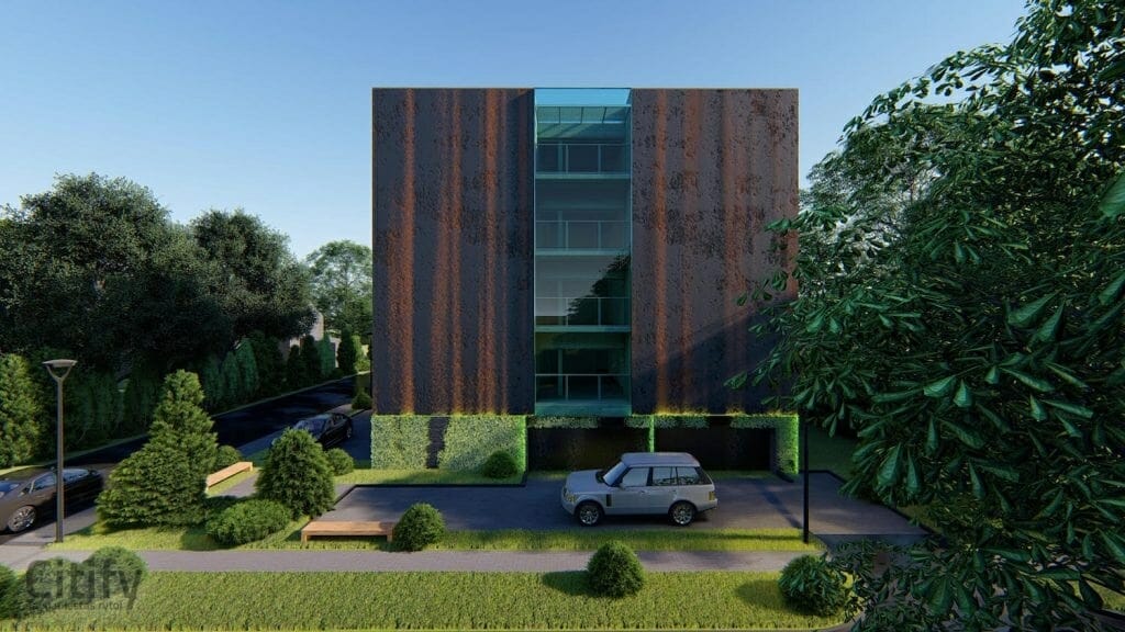 Kunigaikščio Algirdo namai (Algirdo g. 16) - Multi apartment - visualization