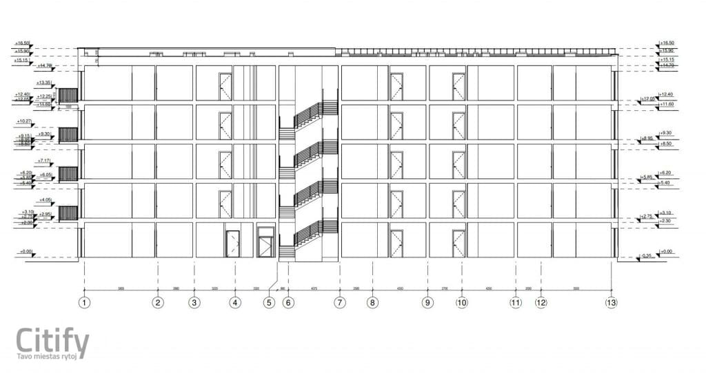 Būk čia (Bukčių g. 6) - Multi apartment - visualization