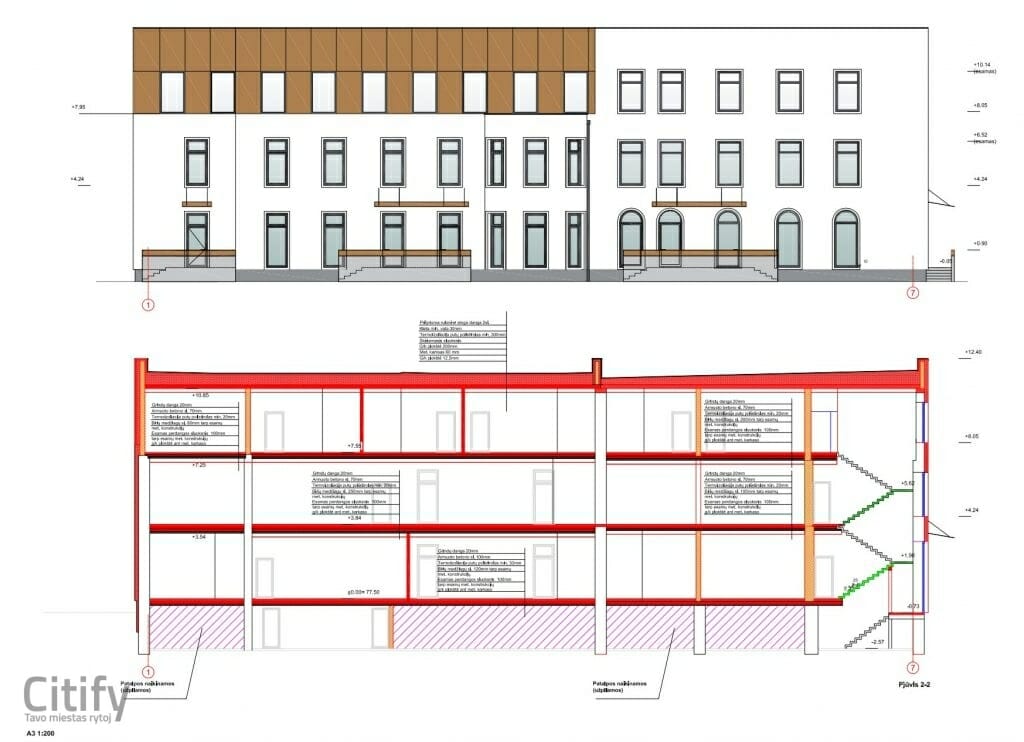 Europos pr. 96 (Europos pr. 96) - Office center - visualization